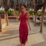 KAHINA DARK PINK DRESS