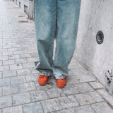 BLUE WIDE LEG JEANS A3433