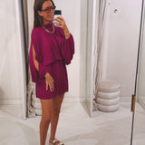 XENIA MAGENTA DRESS