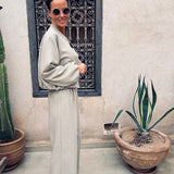 ZEPHYR BEIGE TWO-PIECE SET