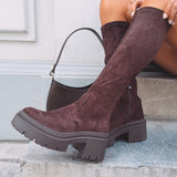 AUTUMNIA BROWN SUEDE BOOTS