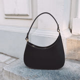 BRASKA BLACK LEATHER BAG