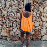 SALAMANCA ORANGE SPONGE TOP
