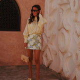 RABIA LIGHT YELLOW BLOUSE