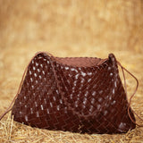 TWILIGHT BROWN WOVEN BAG