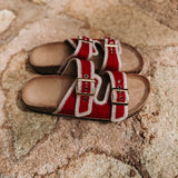 BELLAMAR RED SLIPPERS