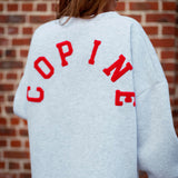 COPINE LETTERS SWEATER GREY