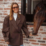 ADDISON BROWN BLAZER