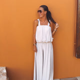 ZUMAIA BEIGE TWO-PIECE SET