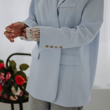 ADELE LIGHT BLUE BLAZER