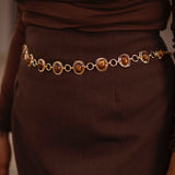 ASHLYN GOLD CHAIN BELT