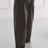 KHAKI BALLOON JEANS 9279-5