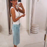 BLUE DENIM BERMUDA 8005-5