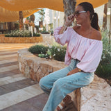 SANLUCAR LIGHT PINK BLOUSE