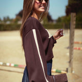 ICONIC BROWN SWEATER