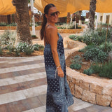 TORREMOLINOS DARK BLUE DRESS