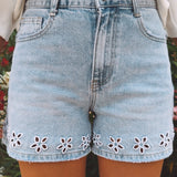 BLUE DENIM SHORT 7396