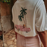 DREAM DRIVE WHITE T-SHIRT