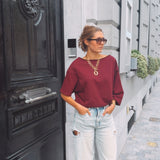LIVARA BORDEAUX SWEATER
