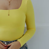 ELOISA YELLOW LONGSLEEVE SHIRT
