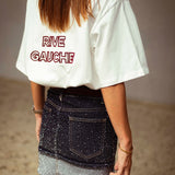 RIVE GAUCHE WHITE T-SHIRT