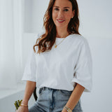 AXELLE WHITE T-SHIRT