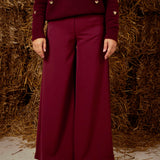 PEYTON BURGUNDY MUSTHAVE PANTS