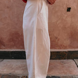 MERZOUGA WHITE BALLOON PANTS