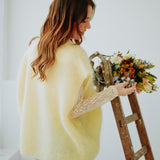 MARCELINE YELLOW MOHAIR SWEATER