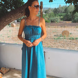MORALES BLUE DENIM DRESS