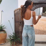 USHUAIA WHITE RIBBED BODY