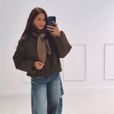 LEAH KHAKI JACKET