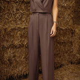 RAMONA TAUPE TWO-PIECE SET