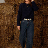 VERENA DARK BLUE PULLOVER