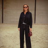 DARK BLUE WIDE LEG JEANS 3250