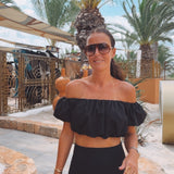 TERRAZA BLACK TWO-PIECE SET