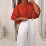 AMARIS RED BLOUSE