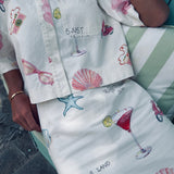 SUN & SAND ECRU SUMMER BLOUSE