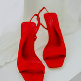 BETTY RED HEELS