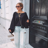 TRINLEY BLACK SWEATER
