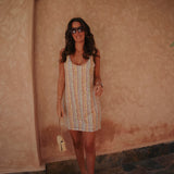 BASMA MULTICOLOR DRESS