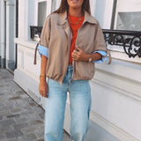 PRE-ORDER DON'T TOUCH BLUE WIDE LEG JEANS A5070