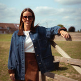 RIDE OR RUST BLUE DENIM JACKET