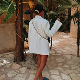 SAYULITA WHITE BLAZER