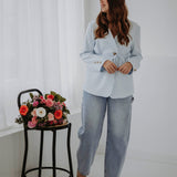 YASMIN LIGHT BLUE BLAZER