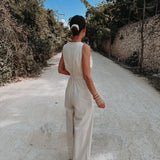 MARAVILLA BEIGE JUMPSUIT