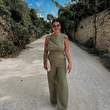 MARAVILLA KHAKI JUMPSUIT