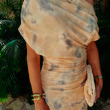 ZOCALO YELLOW TIE DYE DRESS