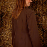 PYRISSA BROWN BLAZER