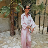 RISE AND SHINE PINK TWO-PIECE SET